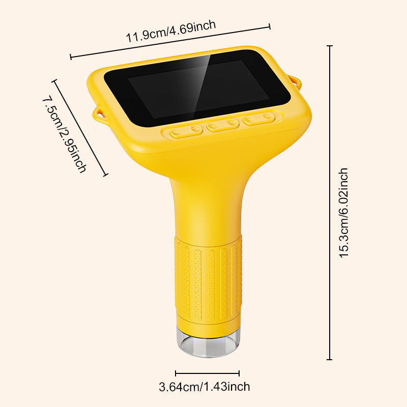 ASPOVEN Spark-C3 Digital Microscope Dimensions